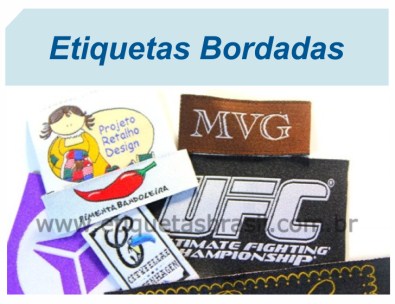 Etiquetas Bordadas