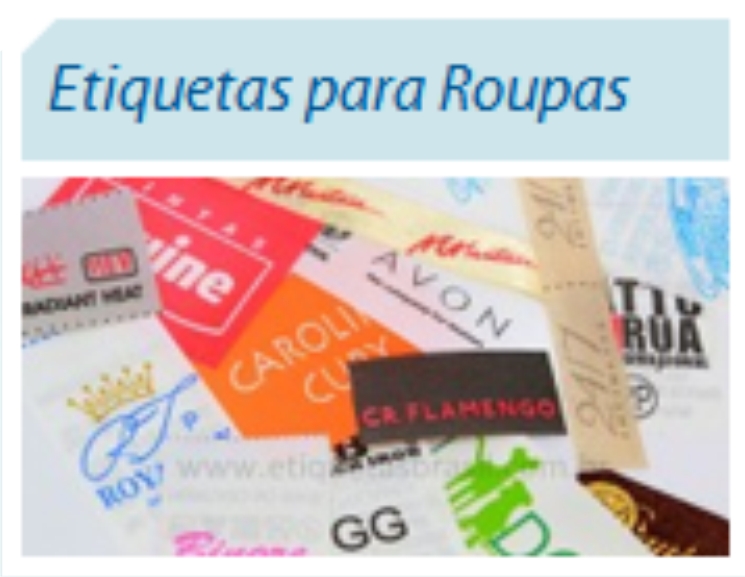 etiquetas para roupas