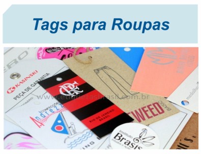 Tags para Roupas