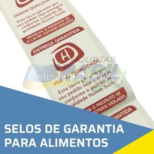 selo garantia alimentos