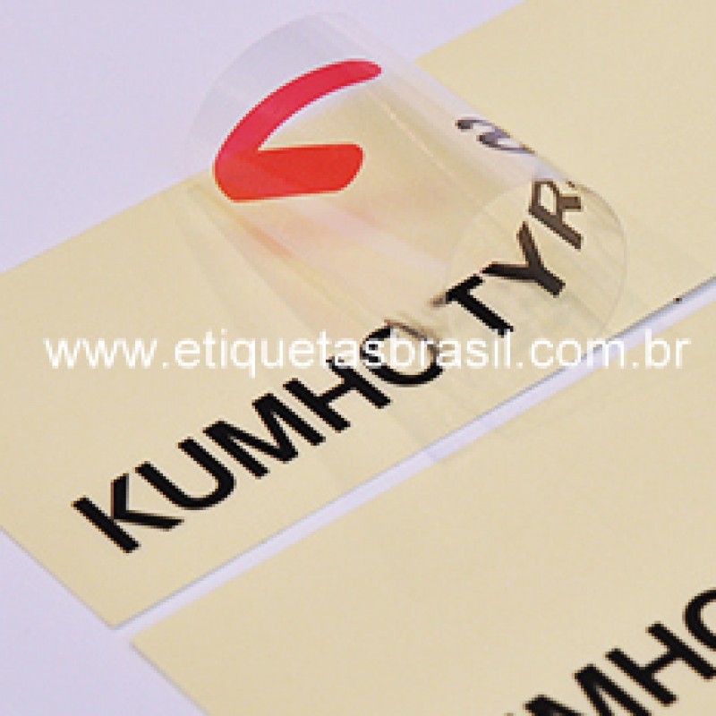 Etiqueta Vinil
