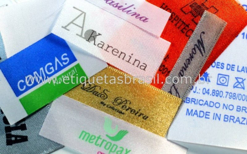 Etiquetas de Cetim