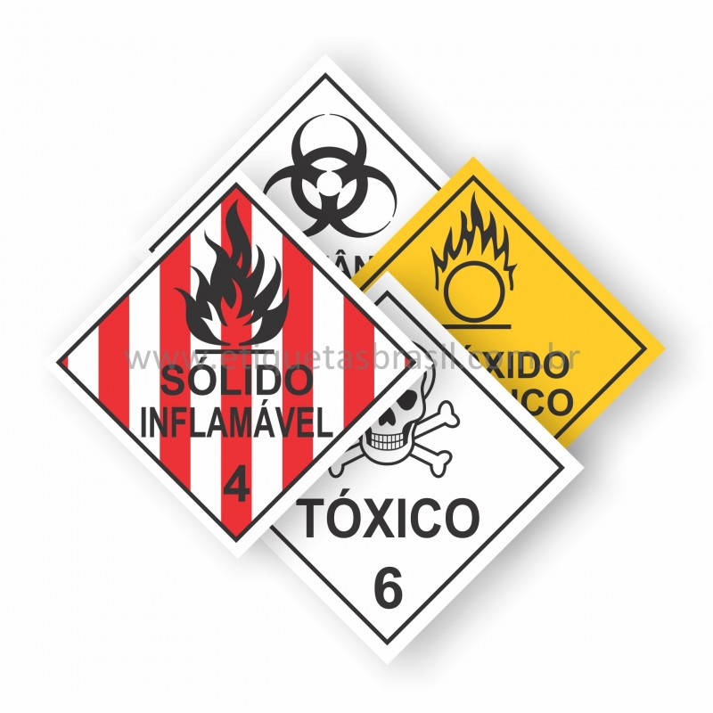 Etiquetas para Produtos Perigosos