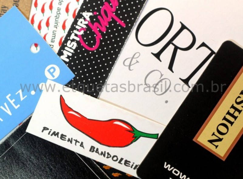 Tags de Roupas