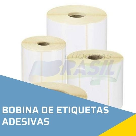 bobins termicas etiquetas adesivas
